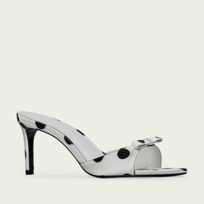 Black Suede Studio Albie 65 Mule - Image 2