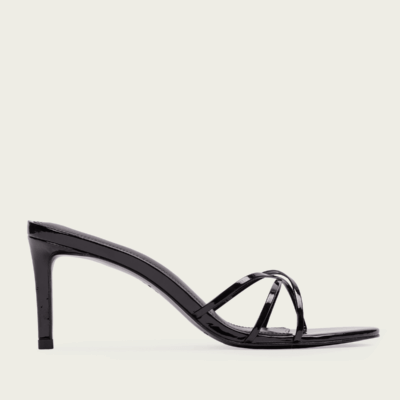 Black Suede Studio Jaya 70 Mule - Image 1