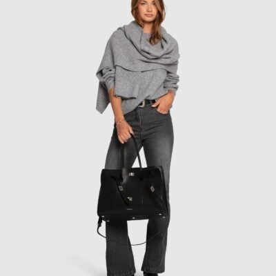 Belle & Bloom Wrap Me Up Scarf Sweater - Image 2
