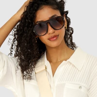 Belle & Bloom Undercurrent Oversized Aviator Sunglasses - Image 1
