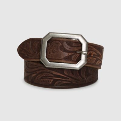 Belle & Bloom Stand By Me Embossed Leather Belt - Image 2