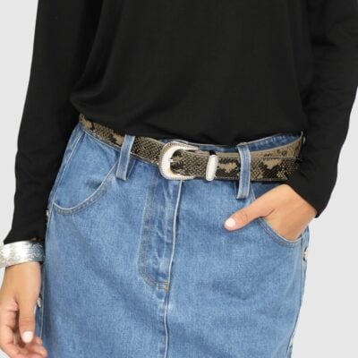 Belle & Bloom Reset Western Belt - Image 1