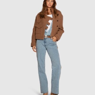 Belle & Bloom Rebel Mid Rise Side Stripe Denim Jeans - Image 2