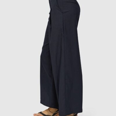 Belle & Bloom Ready For Your Love Pinstripes Wide Leg Pant - Image 2