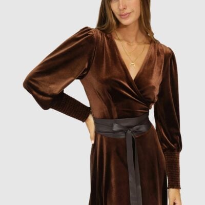 Belle & Bloom Odyssey Soft Wrap Leather Belt - Image 1