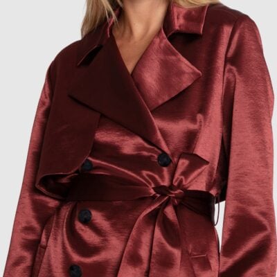 Belle & Bloom Will You Stay Trench Dress - Image 2