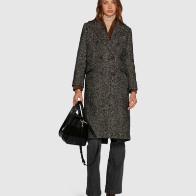 Belle & Bloom Wherever I Go Tweed Coat - Image 2