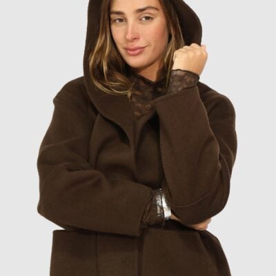 Belle & Bloom Walk This Way Wool Blend Oversized Coat - Image 2