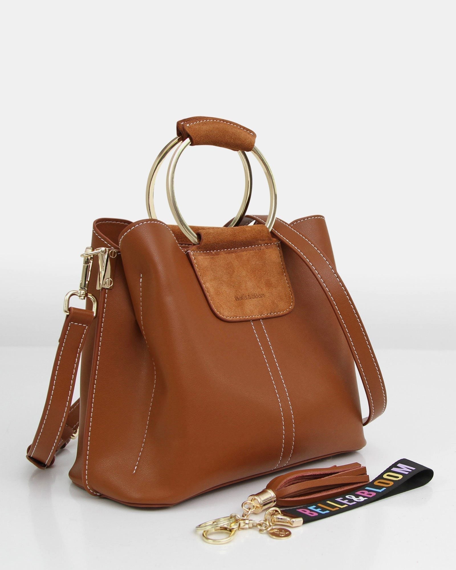 MNBNB130826054615102_3 Belle & Bloom Twilight Leather Cross-Body Bag - Image 3