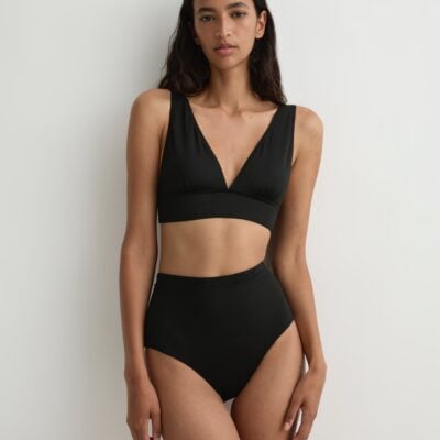 Bondi Born Vicki Bikini Top - Black (Singuleur®) - Image 1