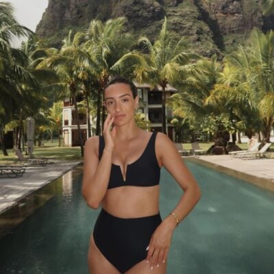 Bondi Born Verona Bikini Top - Black (Sculpteur®) - Image 2