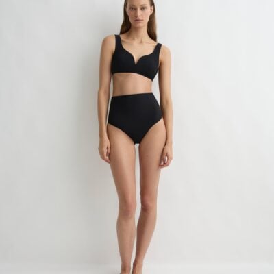 Bondi Born Veralise Bikini Top - Black (Sculpteur®) - Image 1