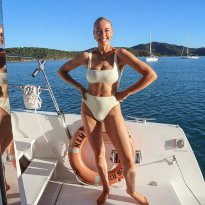 Bondi Born Poppy Bikini Bottom - Porcelain (Embodee™) - Image 2