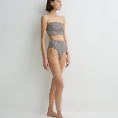 Bondi Born Poppy Bikini Bottom - Mocha Dot (Embodee™) - Image 1