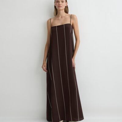 Bondi Born Orta Silk Slip Dress - Image 1