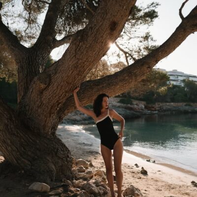 Bondi Born Nicky One Piece - Black & Porcelain (Embodee™) - Image 2