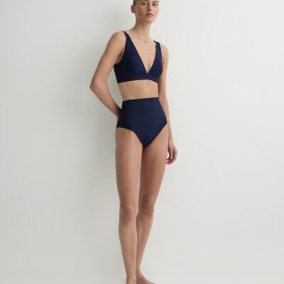 Bondi Born Lya Bikini Top - Navy (Sculpteur®) - Image 2