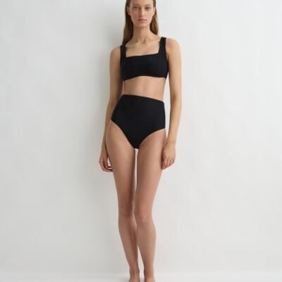 Bondi Born Lola Bikini Top - Black (Sculpteur®) - Image 1