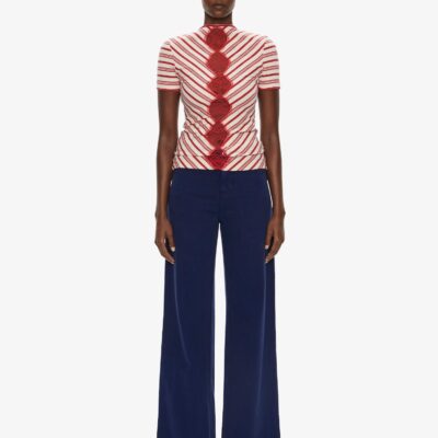 Christopher Esber Mavis V-Neck Tee - Image 2