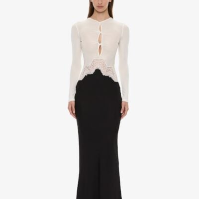 Christopher Esber Open Twist Verner Lace Dress - Image 1
