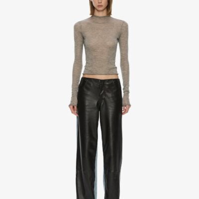 Christopher Esber Lenny Cashmere Long Sleeve Knit Top - Image 2