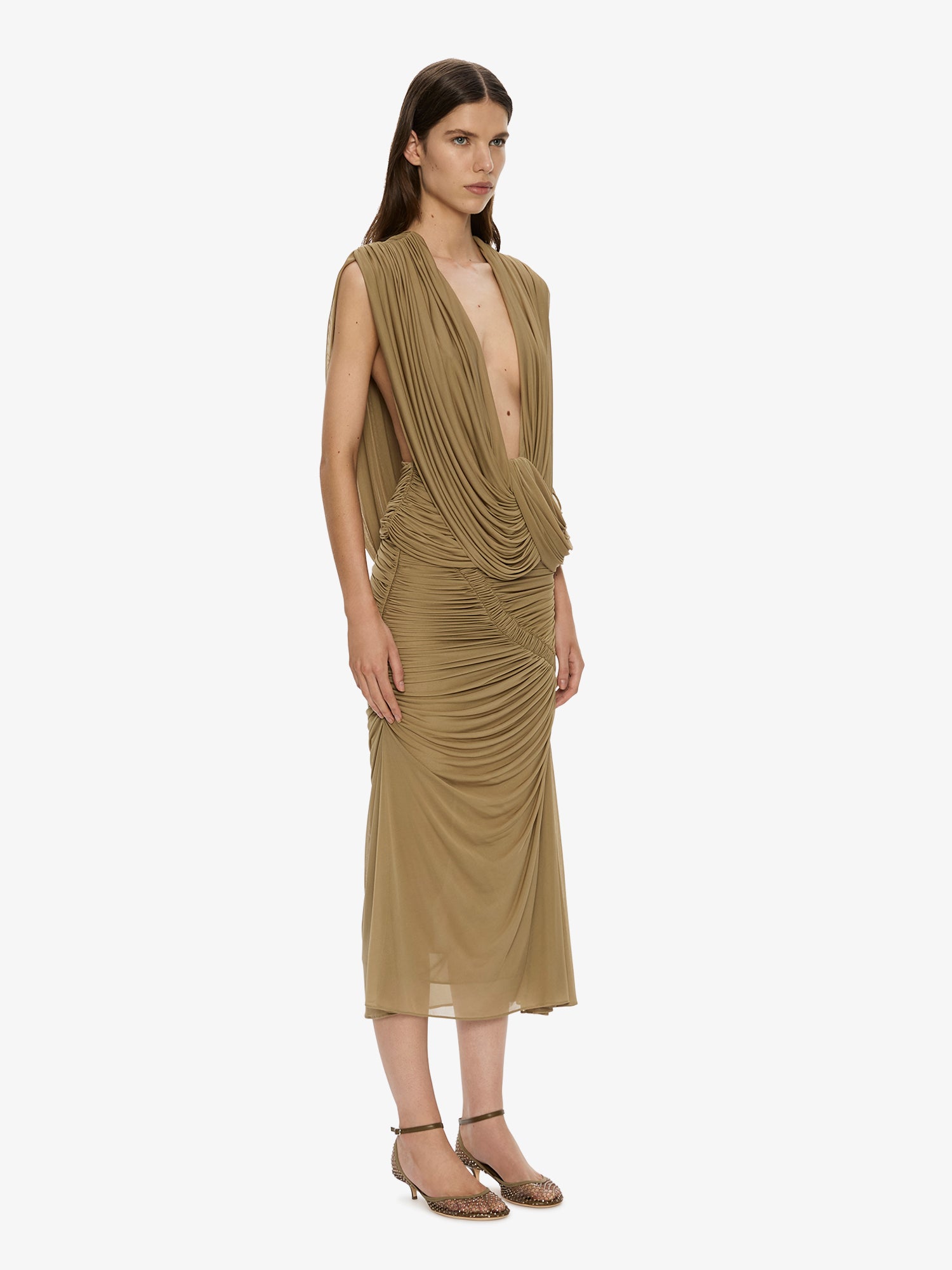 MNCE230826191343015_2 Christopher Esber Orion Midi Skirt - Image 2