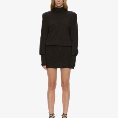 Christopher Esber Cesura Cowl Sweater Dress - Image 1