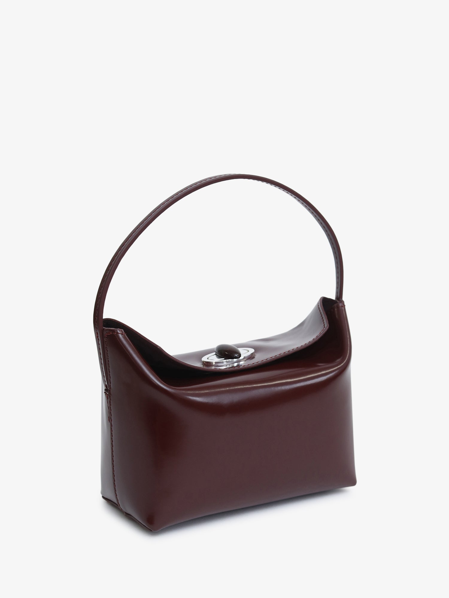 MNCE230826191343024_2 Christopher Esber Turnlock Polished Mini Bag - Image 2