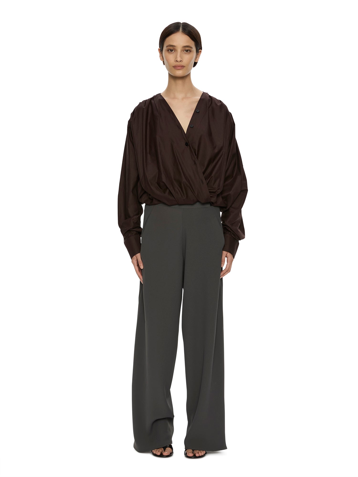 Christopher Esber Bias Crepe Trouser - Image 1