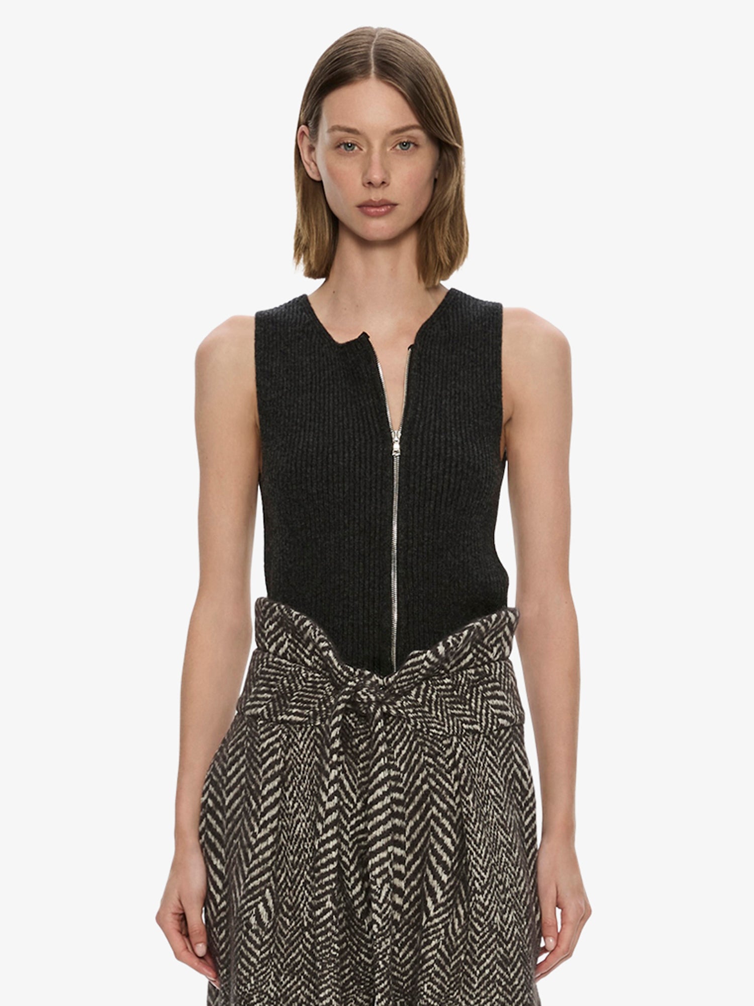 Christopher Esber Isolde Zipped Tank - Image 1