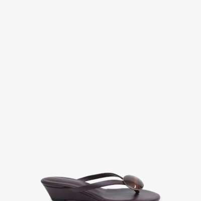 Christopher Esber Aura Quartz Flip Flop Wedge - Image 1