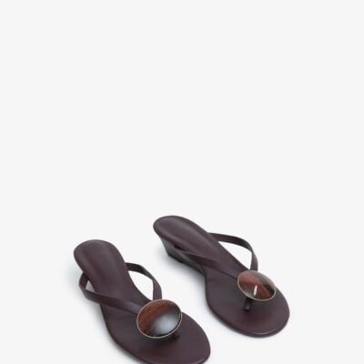 Christopher Esber Aura Quartz Flip Flop Wedge - Image 2