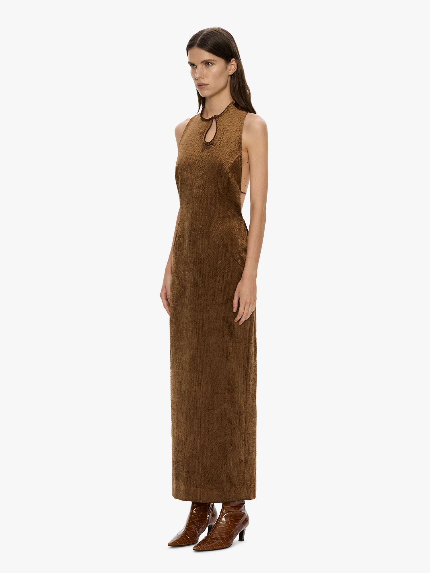 MNCE230826191343047_2 Christopher Esber Delvine Column Dress - Image 2