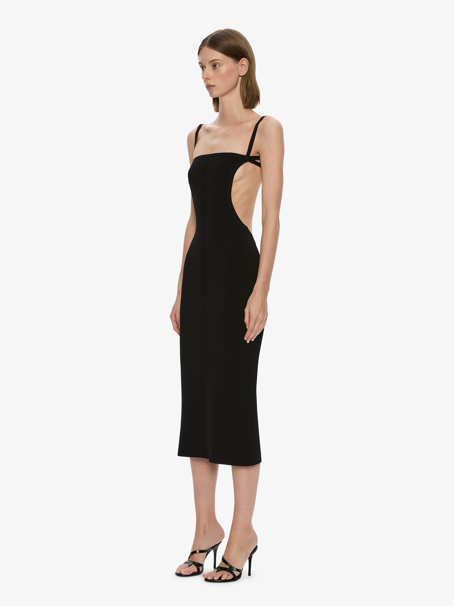 MNCE230826191343049_2 Christopher Esber Mara Contour Knit Dress - Image 2