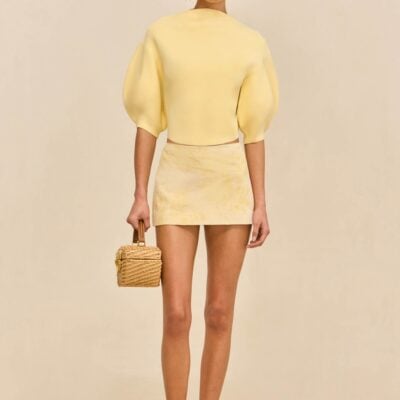 Cult Gaia Xaden Knit Top - Image 2
