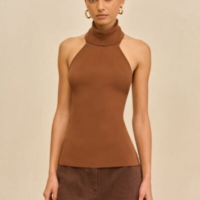 Cult Gaia Wake Knit Top - Image 1