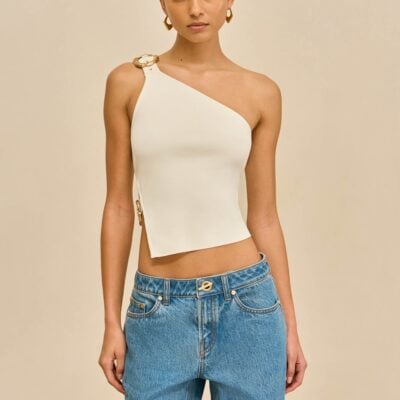 Cult Gaia Valeria Knit Top - Image 2