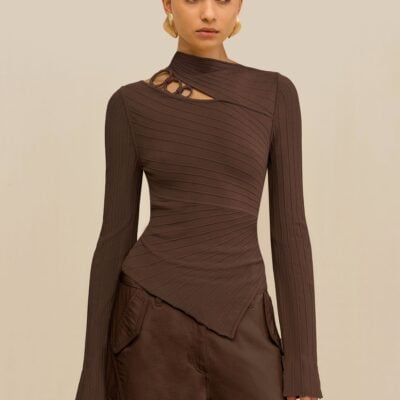 Cult Gaia Tayla Knit Top - Image 1