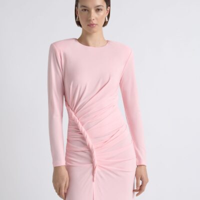 Cue Twist Midi Dress - Image 2
