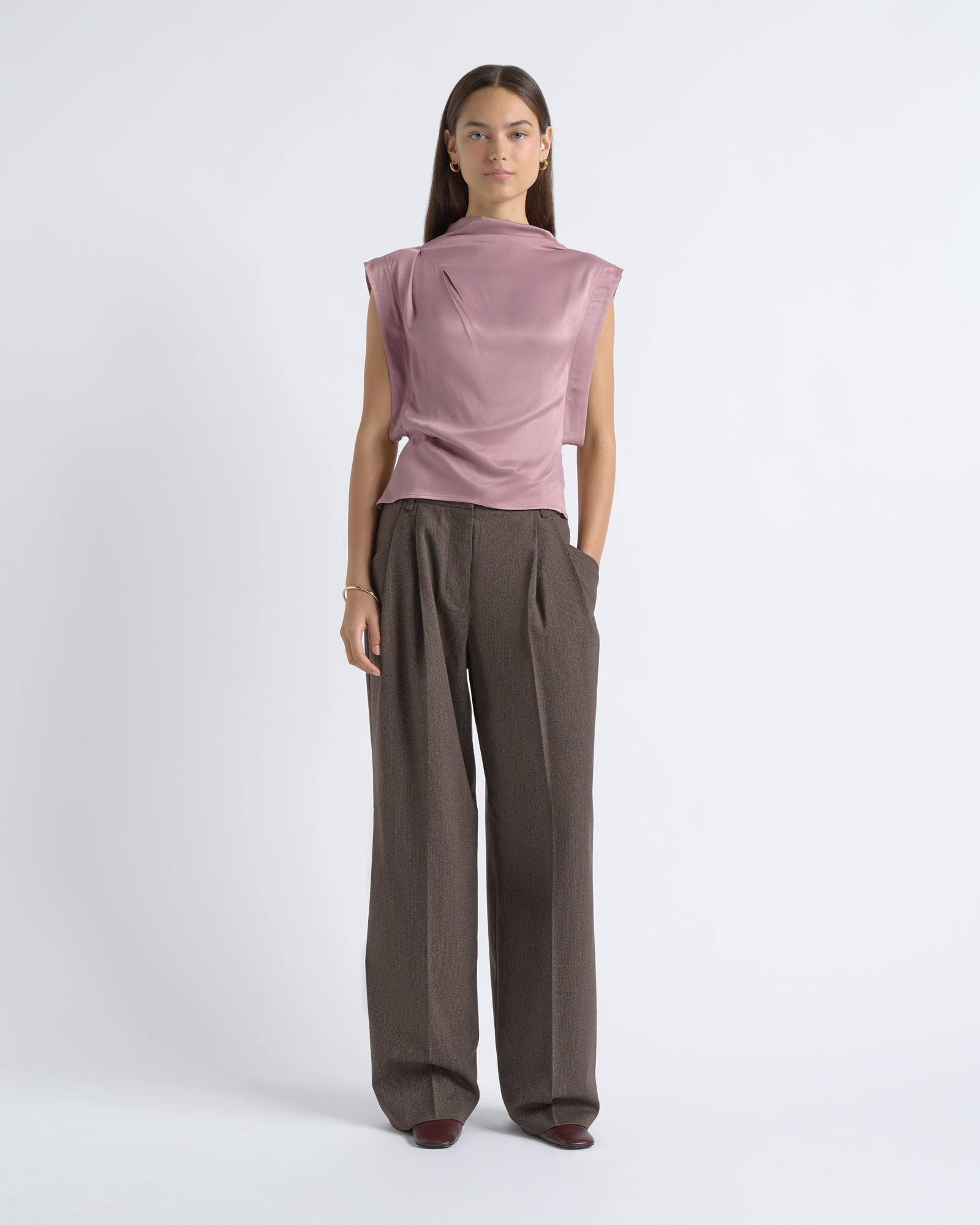 MNCUE260826054018005_2 Cue Tuck Shoulder Top - Image 2