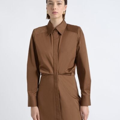 Cue Tuck Shirt Dress - Image 2