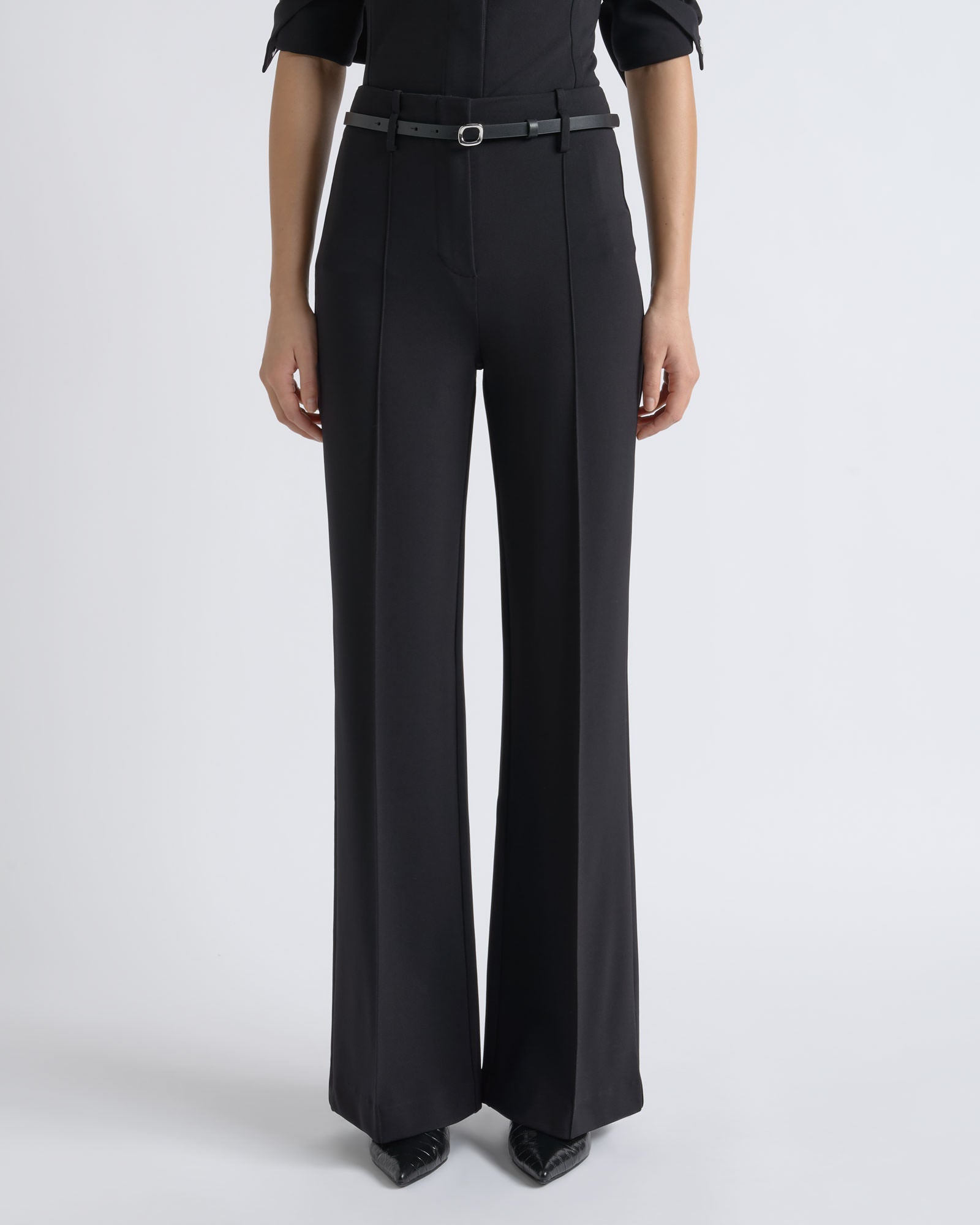 Cue Stretch Snap Detail Pant - Image 1