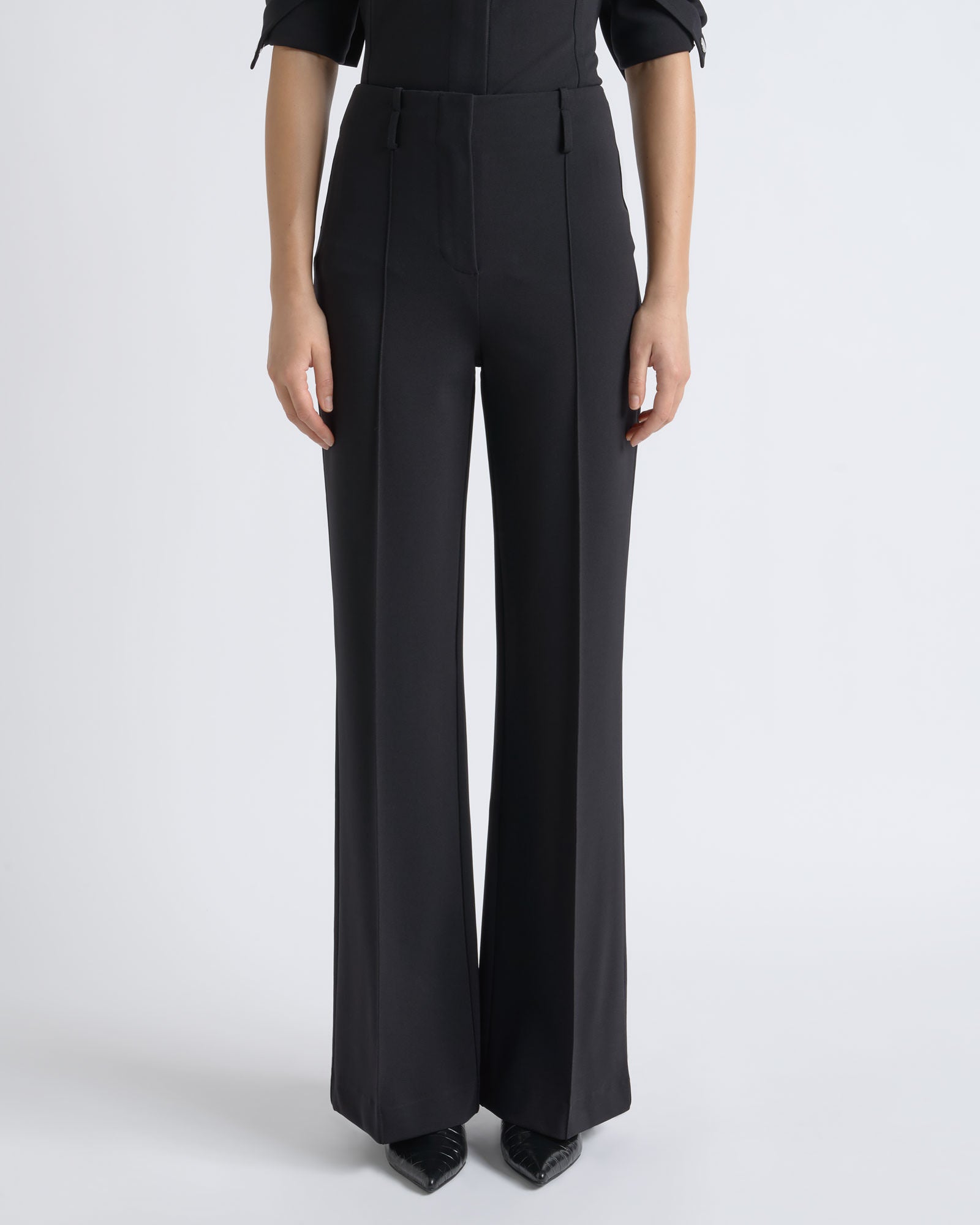 MNCUE260826054018011_3 Cue Stretch Snap Detail Pant - Image 3
