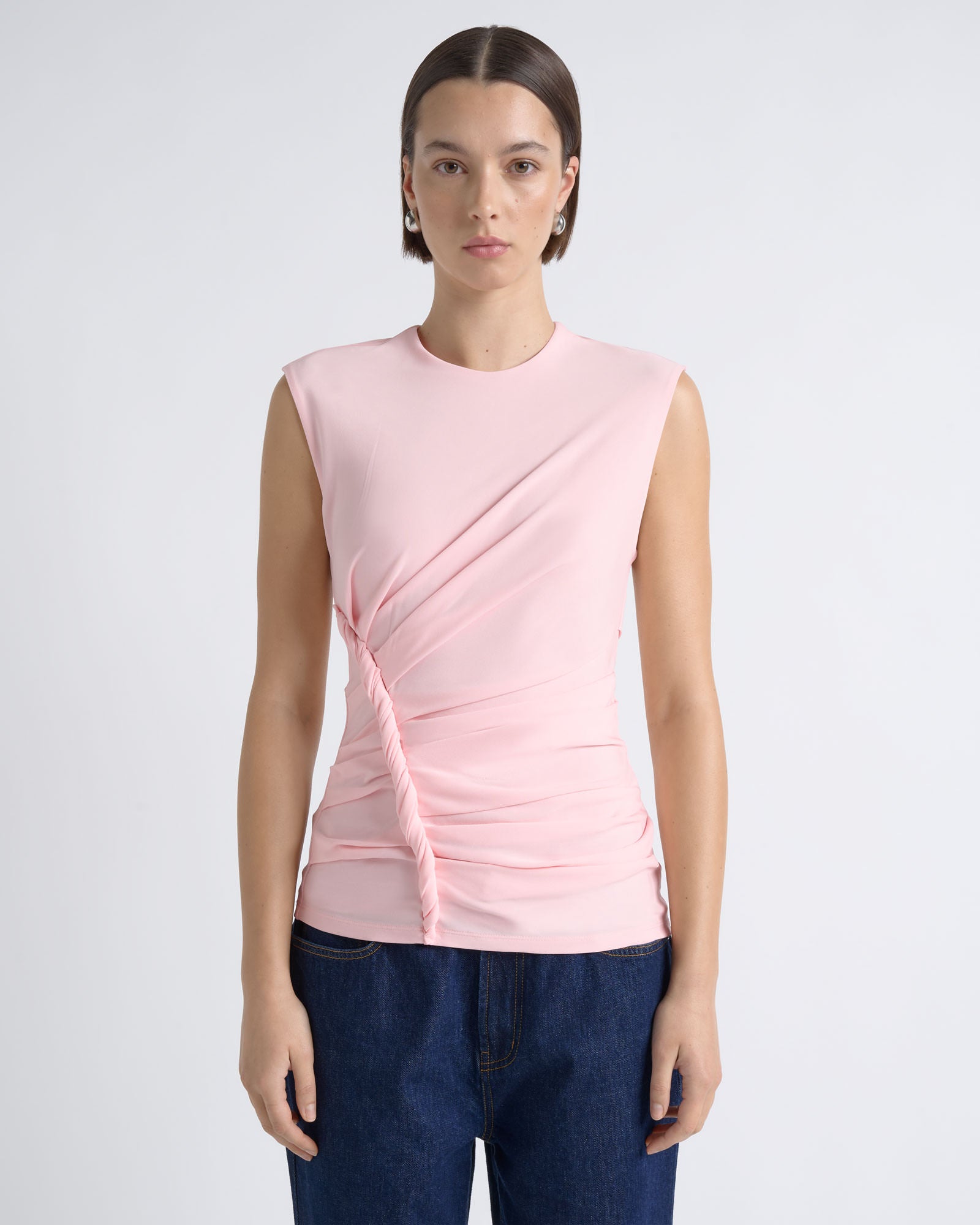 Cue Sleeveless Twist Top - Image 1