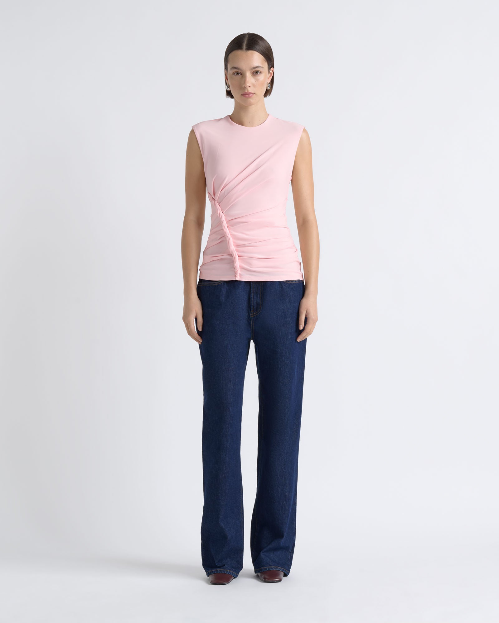 Cue Sleeveless Twist Top - Image 2