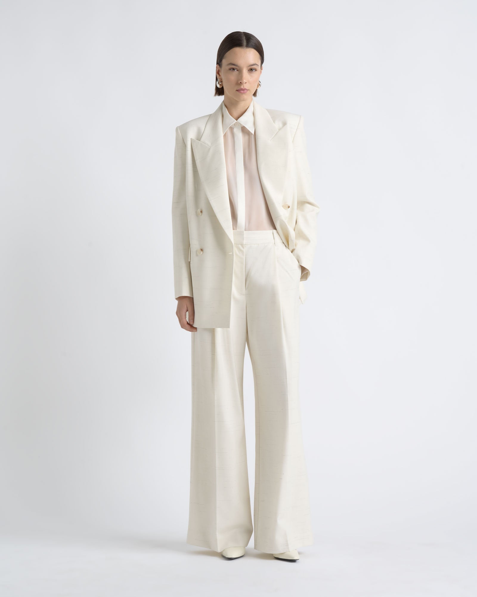 Cue Silk Organza Shirt - Image 1