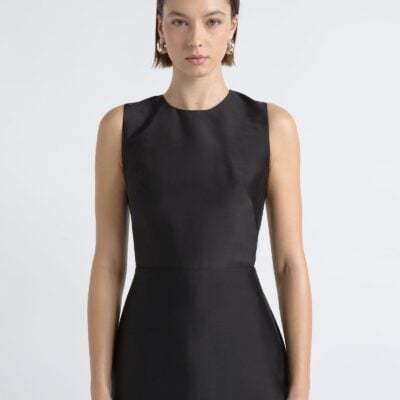 Cue Silk Organza Contrast Mini Dress - Image 2