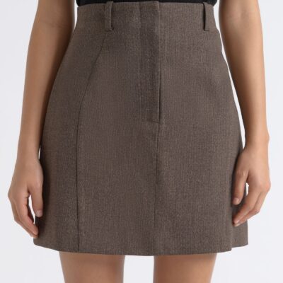 Cue Sculpted Mini Skirt - Image 1