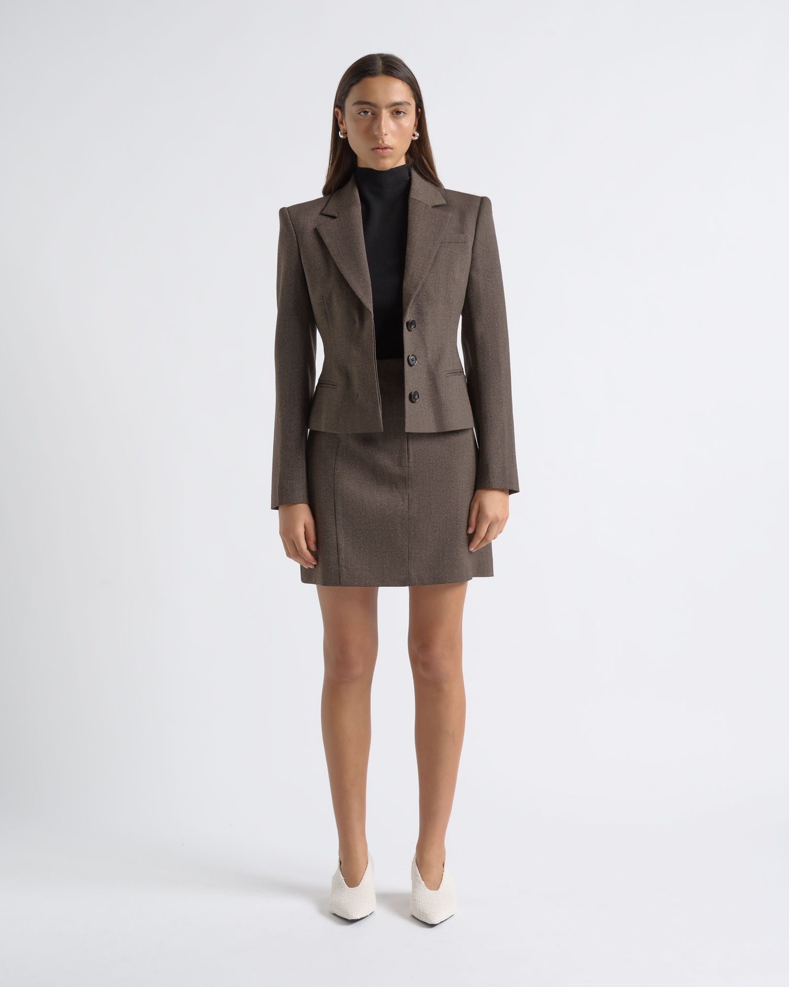 Cue Sculpted Mini Skirt - Image 3