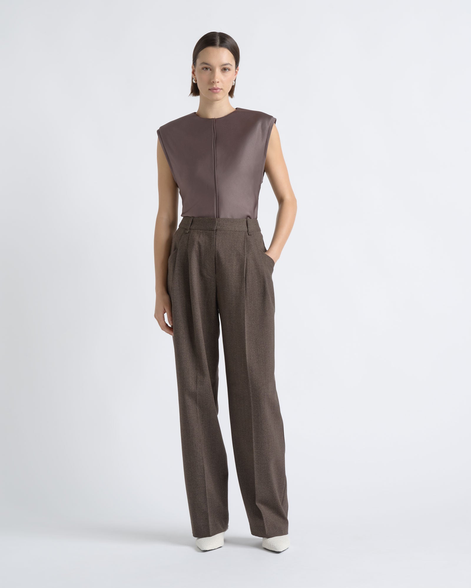 Cue Satin Bias Top - Image 2